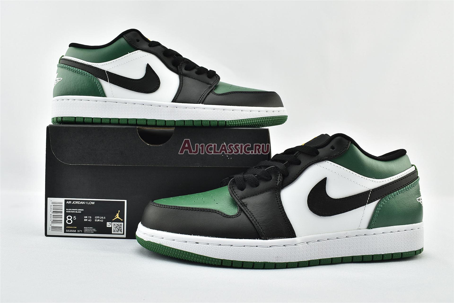 Air Jordan 1 Low "Green Toe" 553558-371