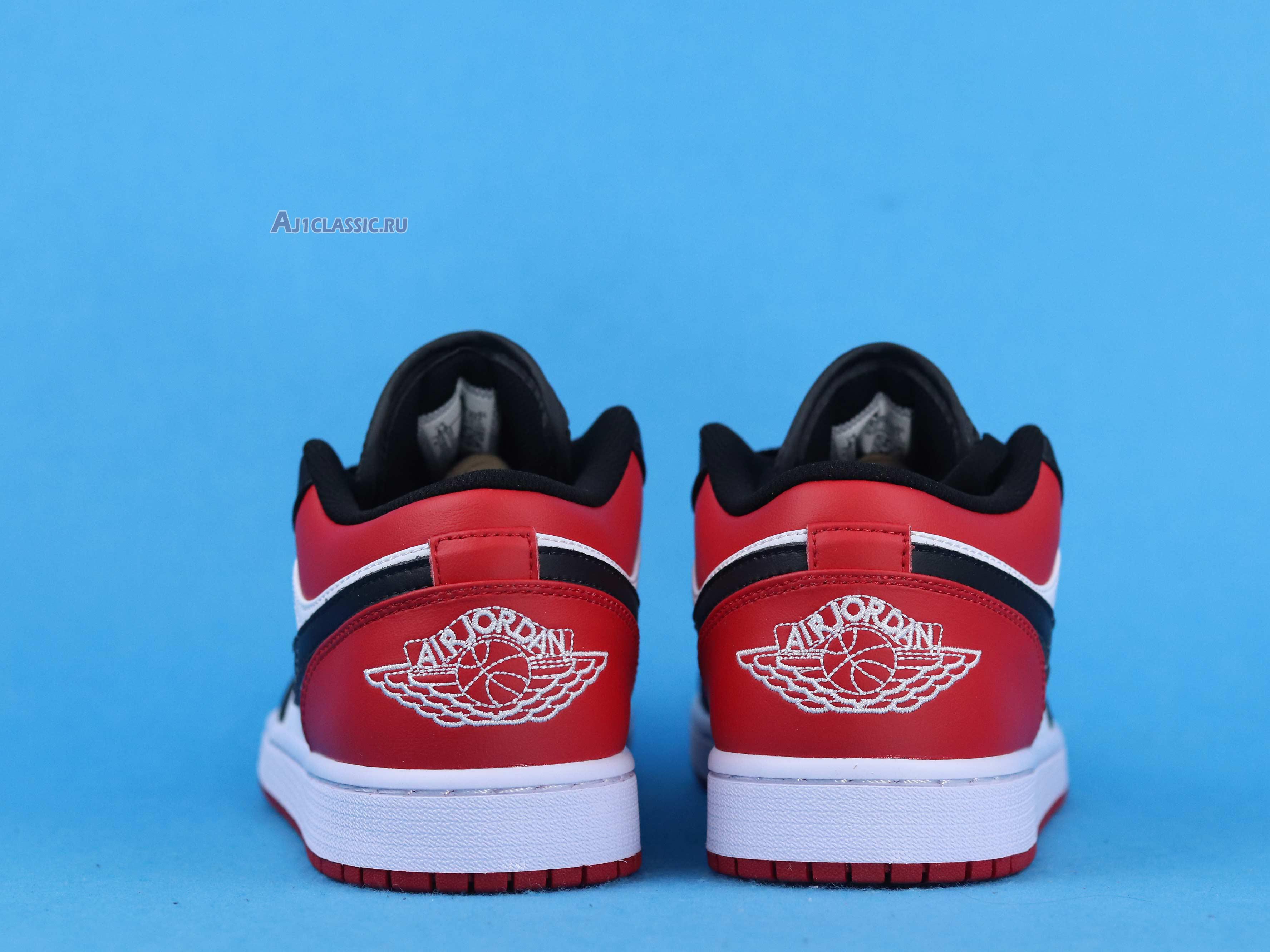 Air Jordan 1 Low "Bred Toe" 553558-612