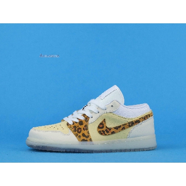 Air Jordan 1 Low SNKRS Day DN6998-700 Lemon Drop/Wheat/Lemon Chiffon Sneakers