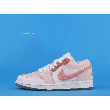 Air Jordan 1 Low SE Mighty Swooshers DM5443-666 Light Soft Pink/Pink Salt Sneakers