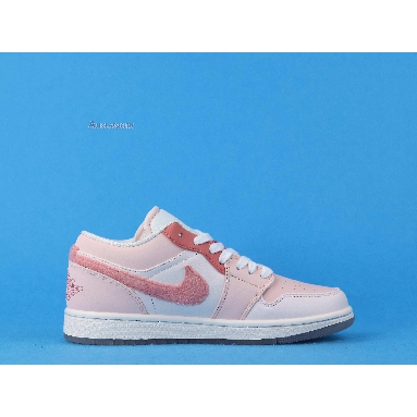 Air Jordan 1 Low SE Mighty Swooshers DM5443-666 Light Soft Pink/Pink Salt Mens Womens Shoes