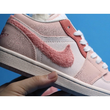 Air Jordan 1 Low SE Mighty Swooshers DM5443-666 Light Soft Pink/Pink Salt Sneakers