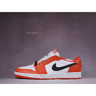 Air Jordan 1 Low OG Shattered Backboard CZ0790-801 Orange/Black-White Sneakers