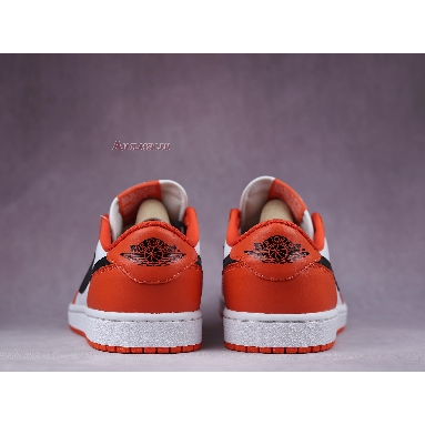 Air Jordan 1 Low OG Shattered Backboard CZ0790-801 Orange/Black-White Sneakers