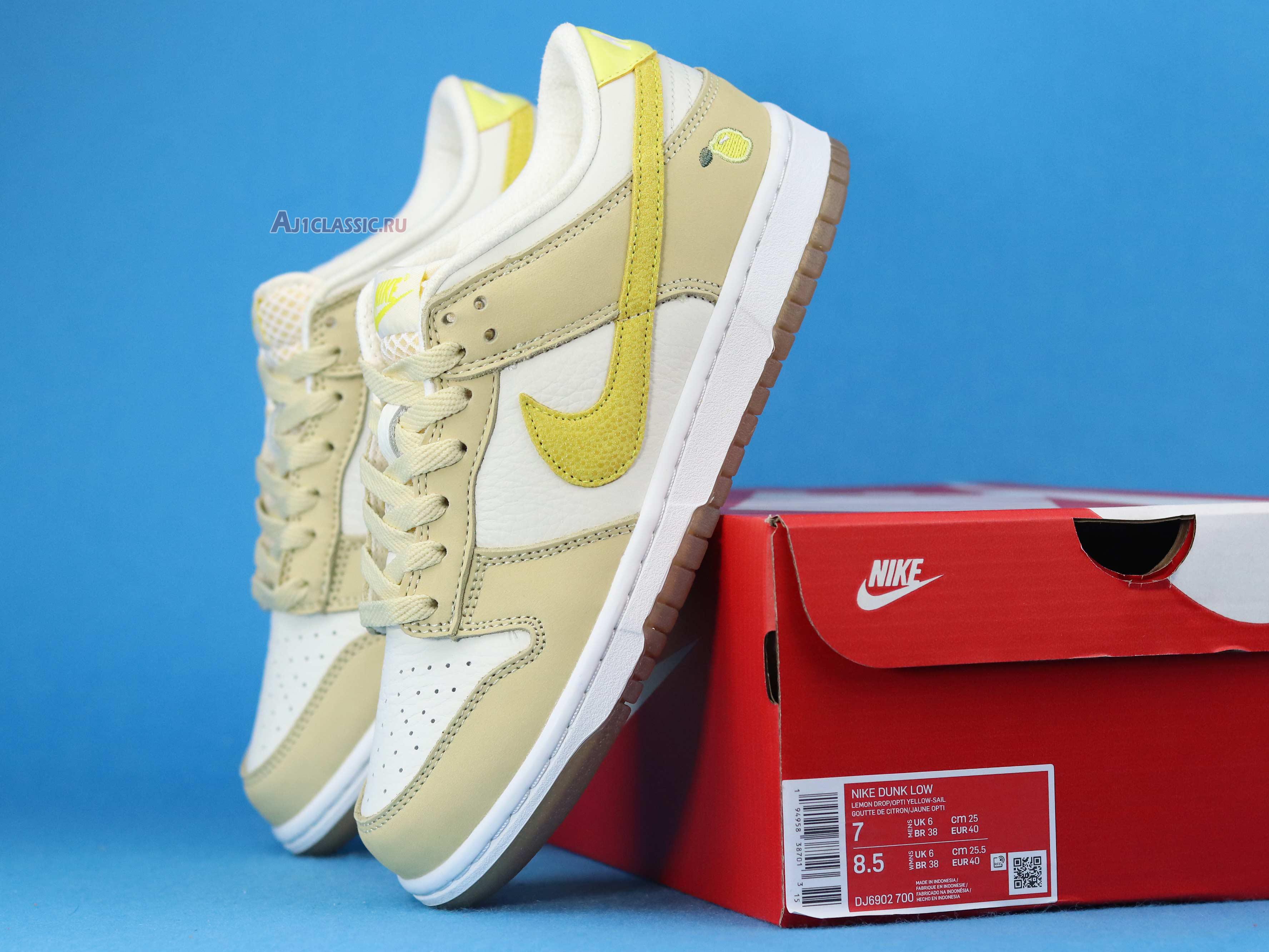 New Nike Dunk Low "Lemon Drop" DJ6902-700 Shoes