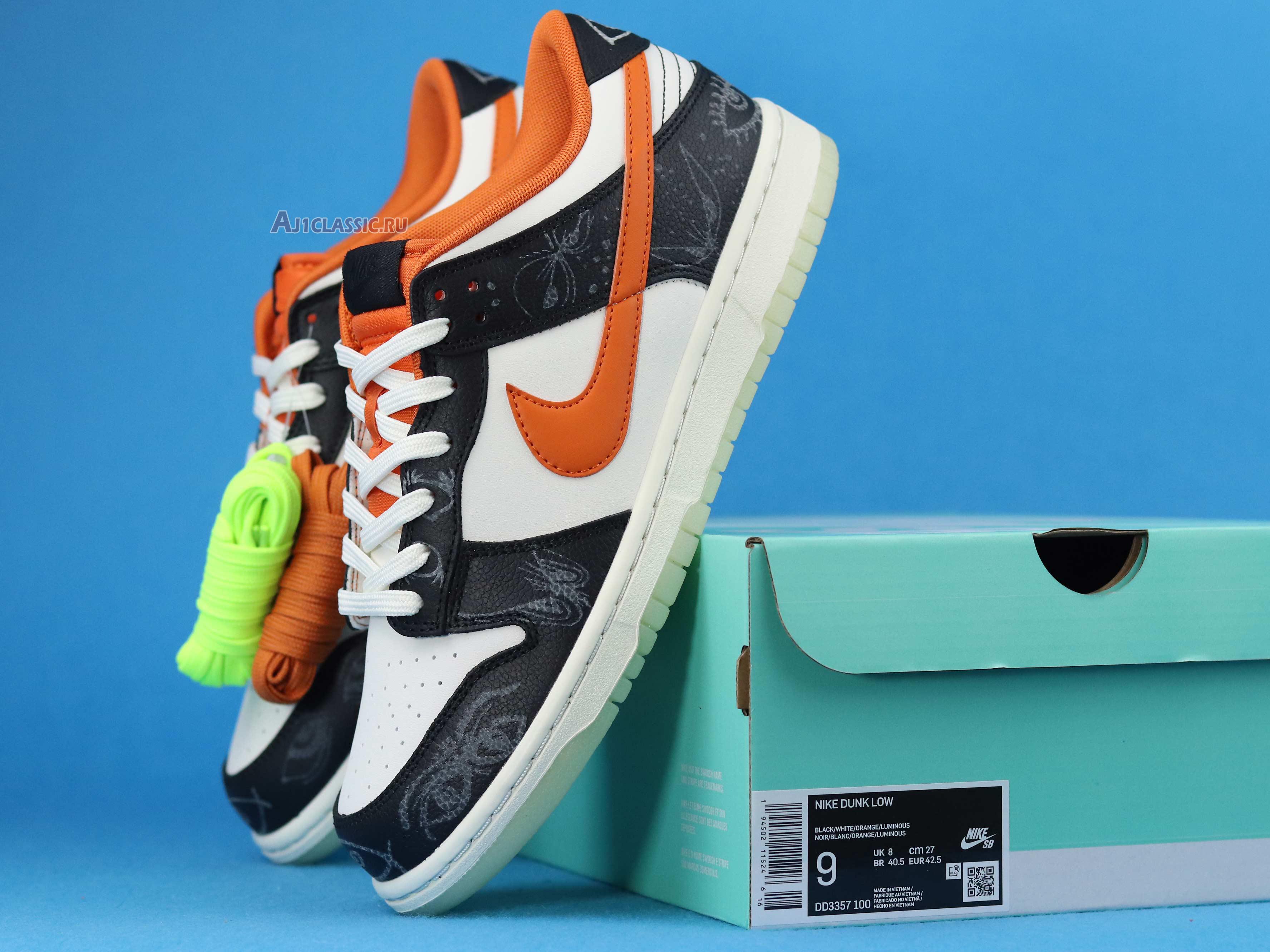 New Nike Dunk Low Premium "Halloween" DD3357-100 Shoes