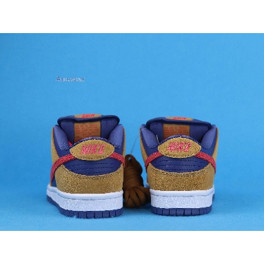 Nike Dunk Low SB Wheat Dark Purple BQ6817-700 Wheat/Light Fusion Red-Dark Purple Sneakers