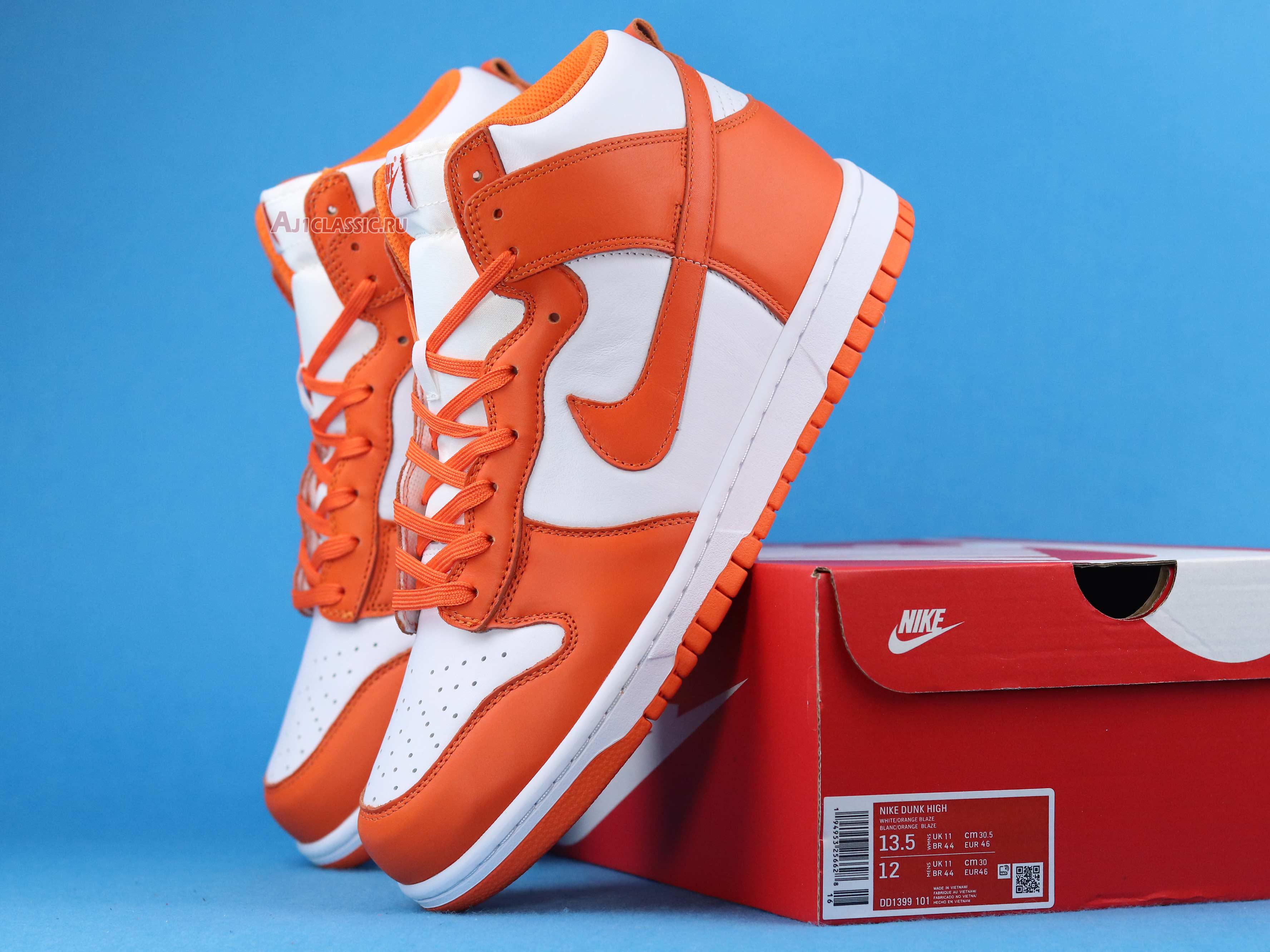 New Nike Dunk High SP "Syracuse" 2021 DD1399-101 Shoes