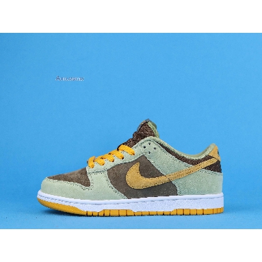 Nike Dunk Low Dusty Olive DH5360-300 Dusty Olive/Pro Gold Mens Womens Shoes