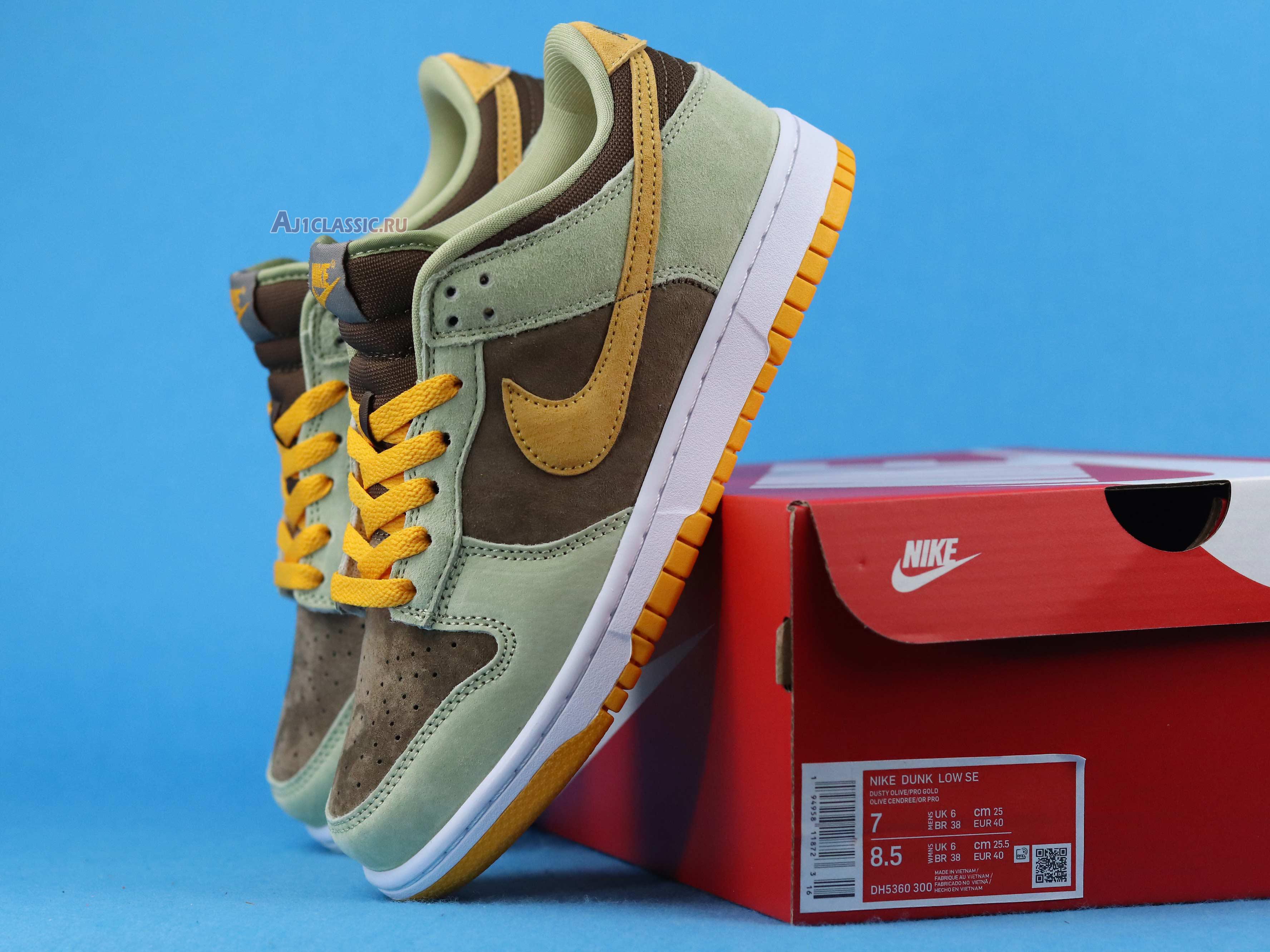 New Nike Dunk Low "Dusty Olive" DH5360-300 Shoes