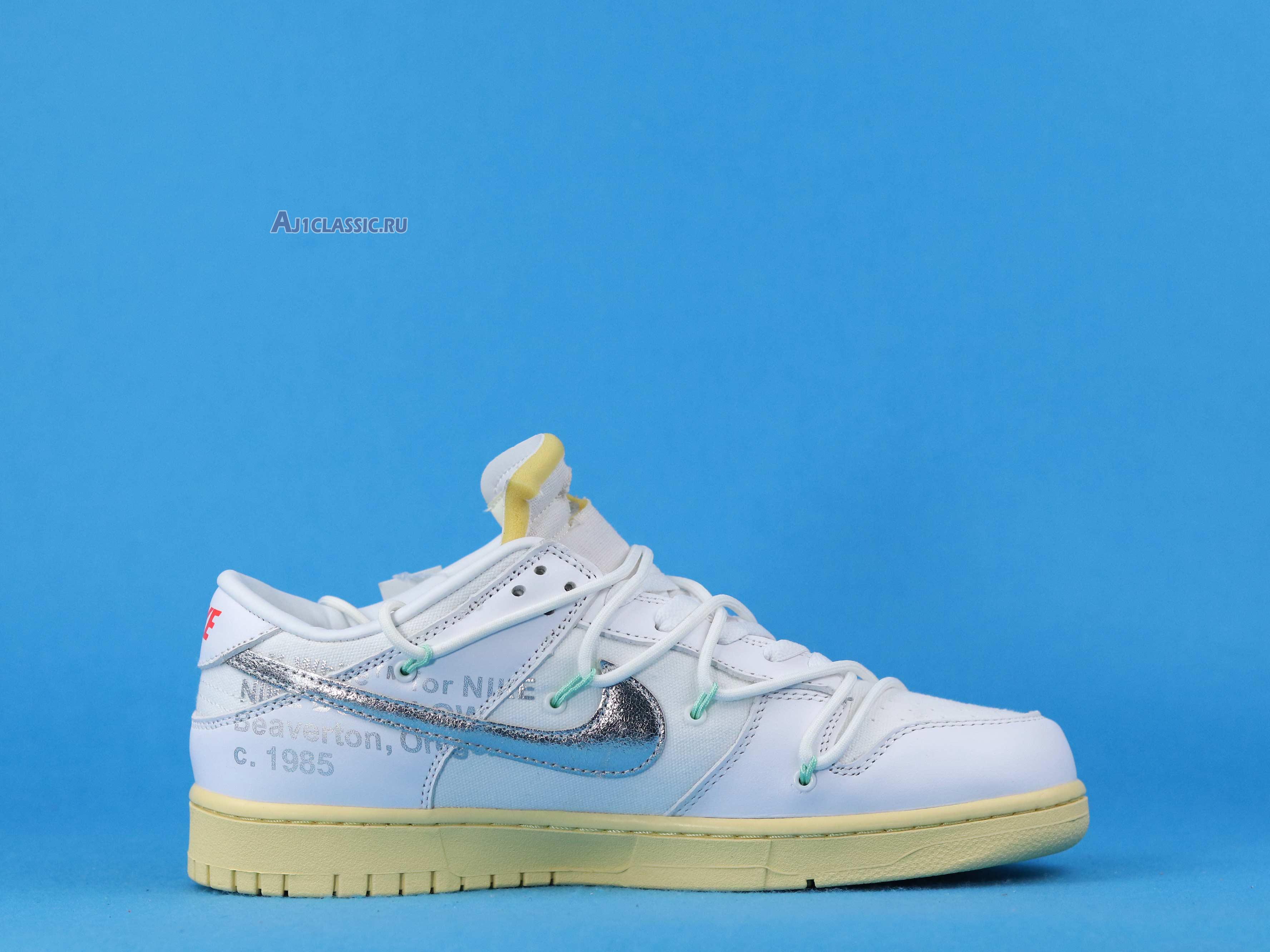 New Off-White x Nike Dunk Low "Lot 01 of 50" DM1602-127 Shoes