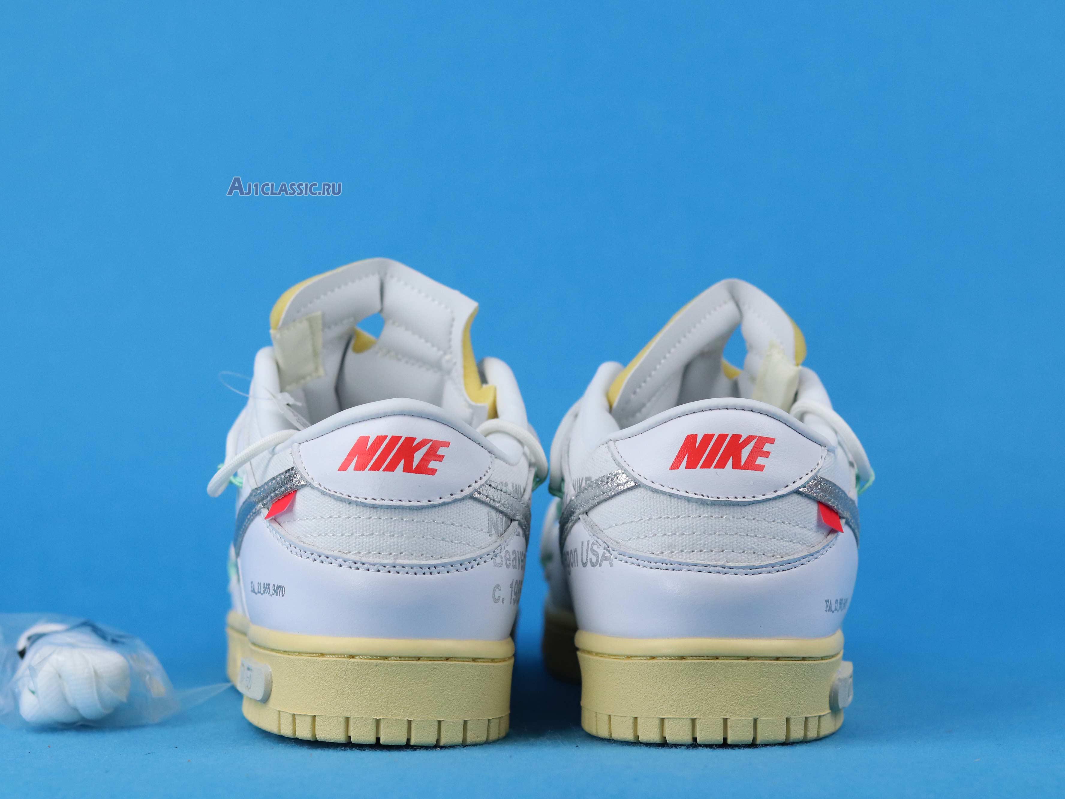 New Off-White x Nike Dunk Low "Lot 01 of 50" DM1602-127 Shoes