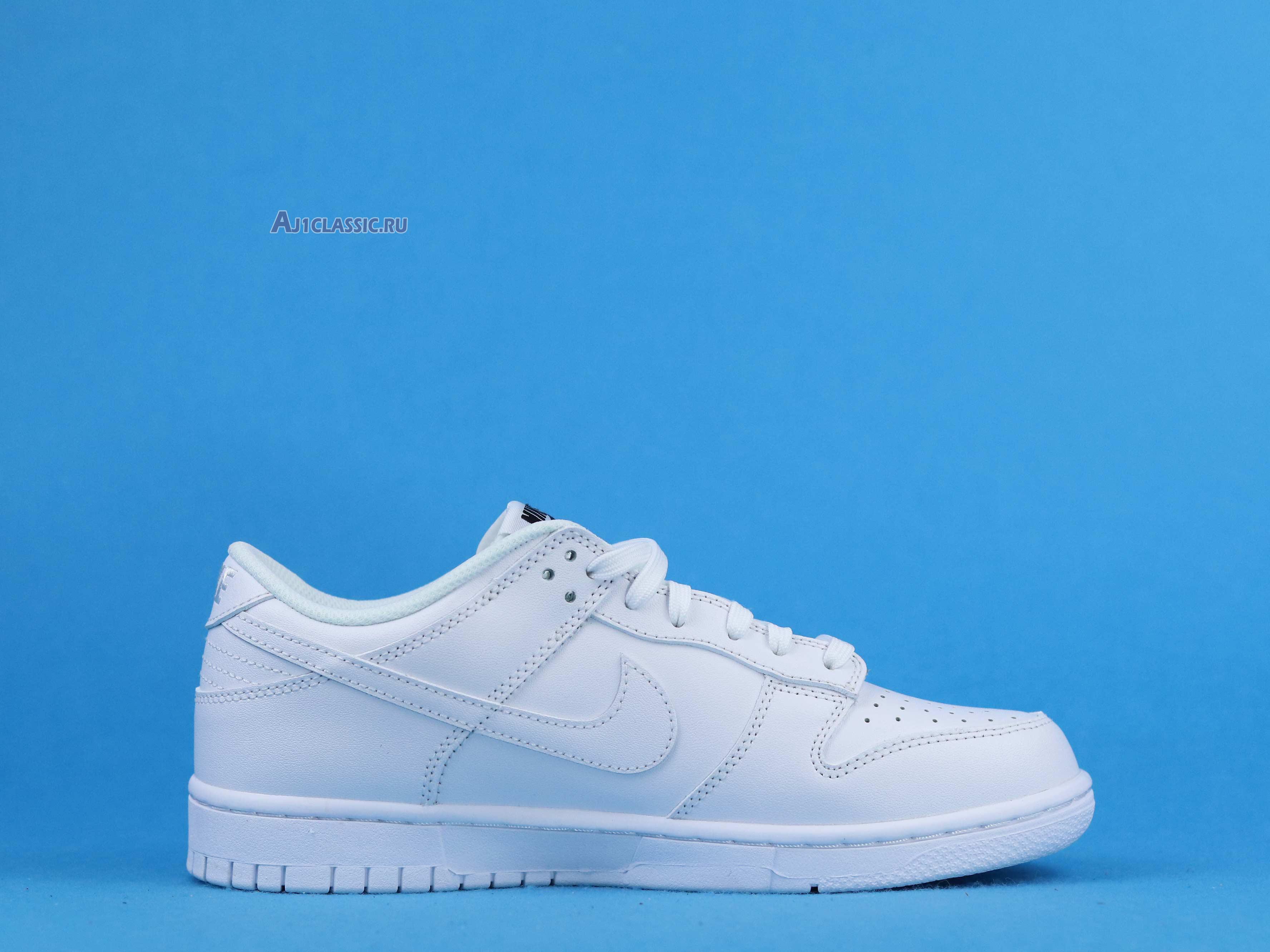 New Nike Dunk Low "Triple White" DD1503-109 Shoes