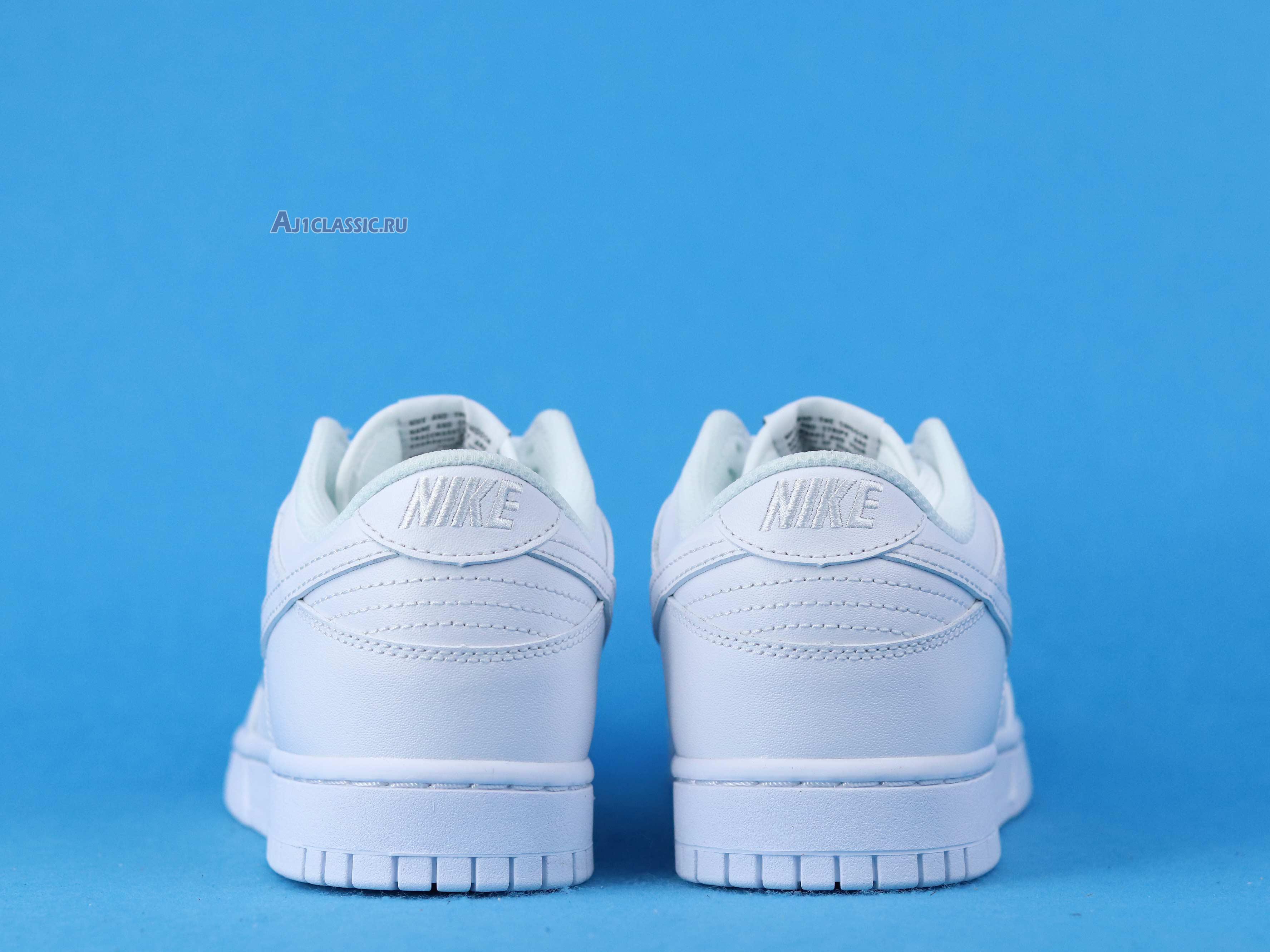 New Nike Dunk Low "Triple White" DD1503-109 Shoes