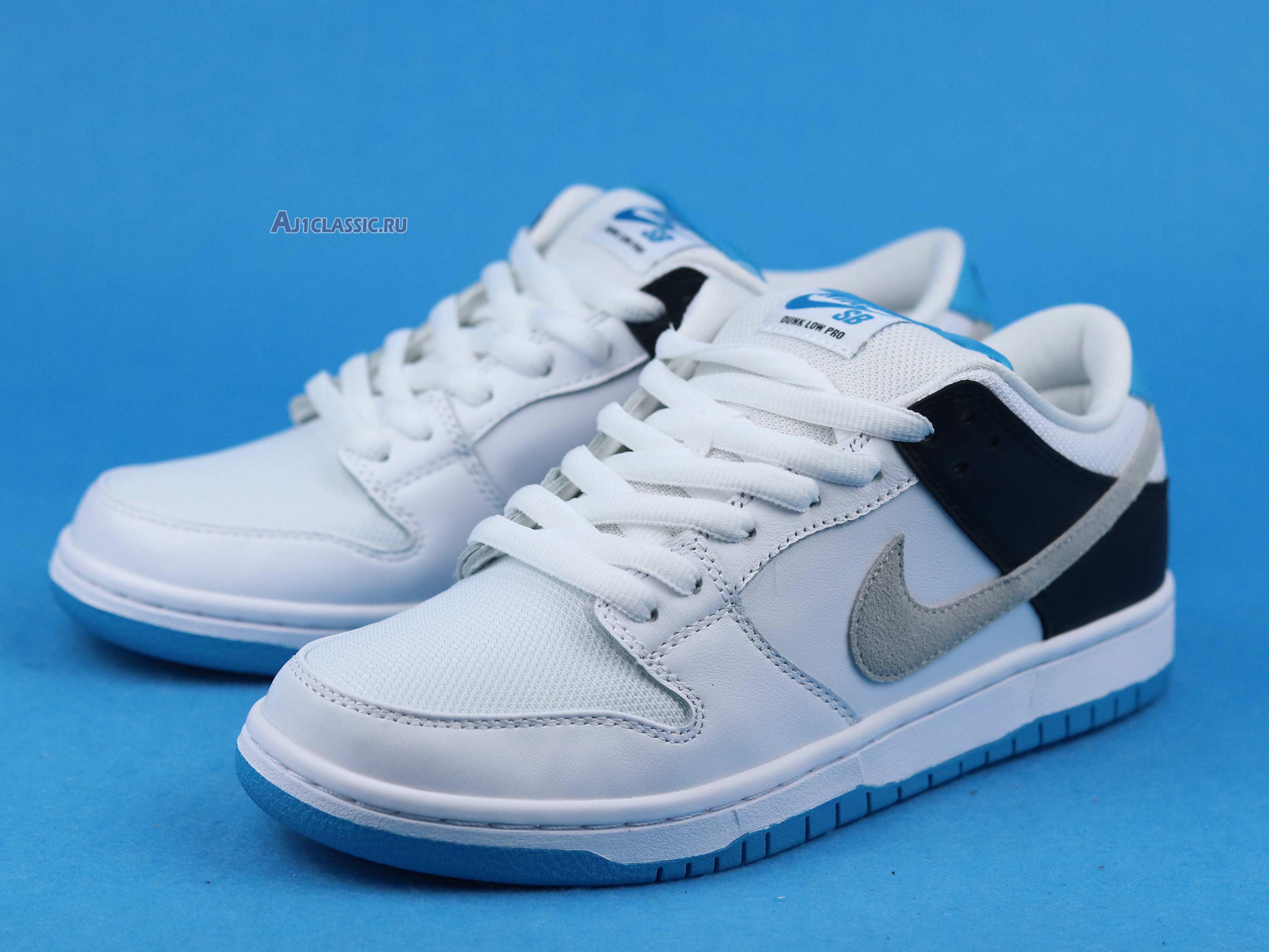 New Nike Dunk Low Pro SB "Laser Blue" BQ6817-101 Shoes