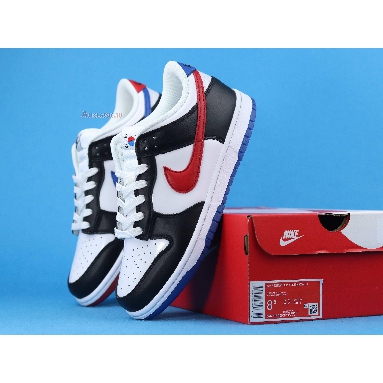 Nike Dunk Low Seoul DM7708-100 Black/White-Red-Blue Sneakers