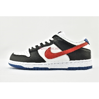 Nike Dunk Low Seoul DM7708-100 Black/White-Red-Blue Sneakers