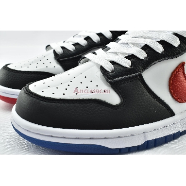 Nike Dunk Low Seoul DM7708-100 Black/White-Red-Blue Sneakers