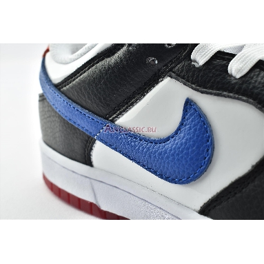 Nike Dunk Low Seoul DM7708-100 Black/White-Red-Blue Sneakers