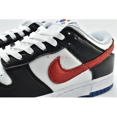 Nike Dunk Low Seoul DM7708-100 Black/White-Red-Blue Sneakers