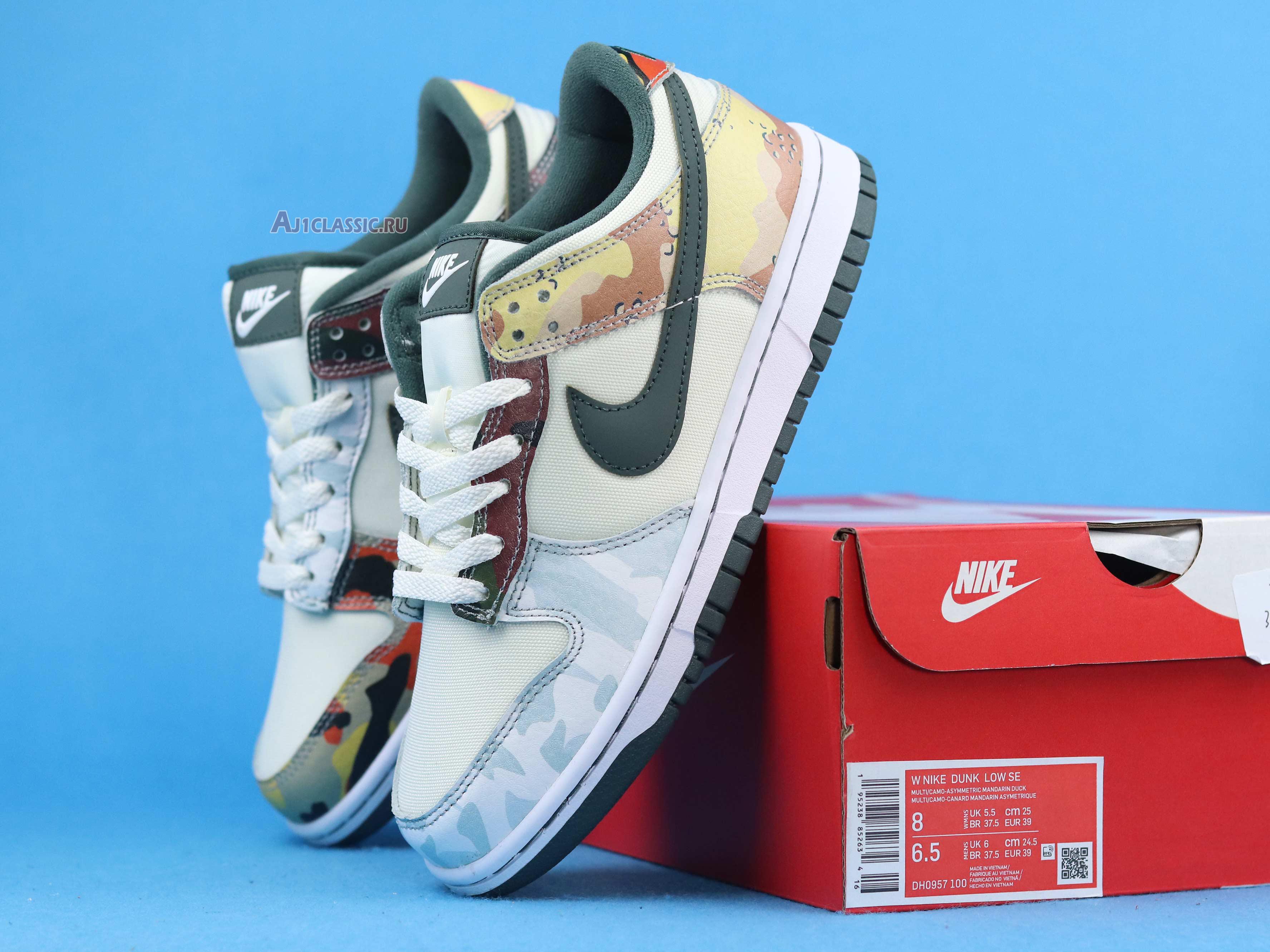 Nike Dunk Low SE "Sail Multi-Camo" DH0957-100