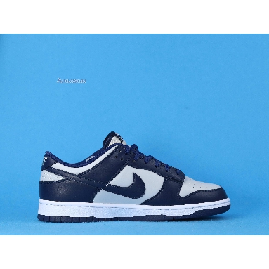 Nike Dunk Low GS Georgetown CW1590-004 Wolf Grey/Dark Obsidian/Total Orange Mens Womens Shoes