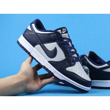 Nike Dunk Low GS Georgetown CW1590-004 Wolf Grey/Dark Obsidian/Total Orange Mens Womens Shoes