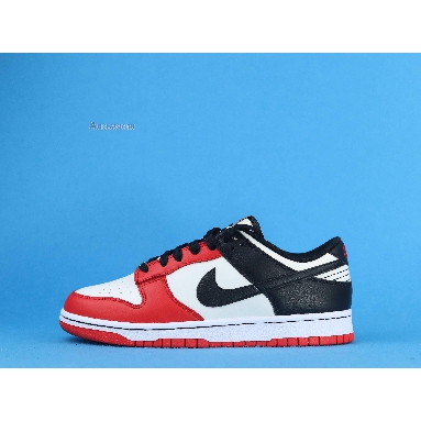 NBA x Nike Dunk Low EMB 75th Anniversary - Bulls DD3363-100 Sail/Black/Black/Chile Red Sneakers