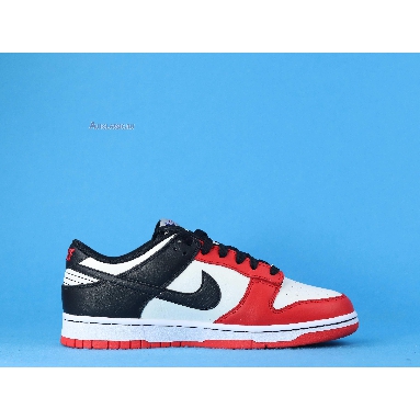 NBA x Nike Dunk Low EMB 75th Anniversary - Bulls DD3363-100 Sail/Black/Black/Chile Red Sneakers