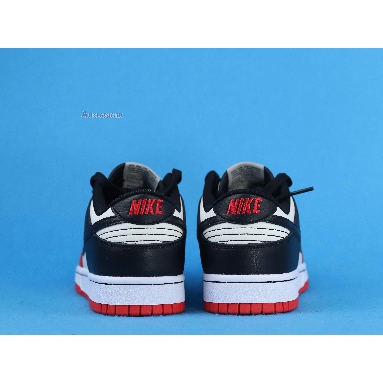 NBA x Nike Dunk Low EMB 75th Anniversary - Bulls DD3363-100 Sail/Black/Black/Chile Red Sneakers