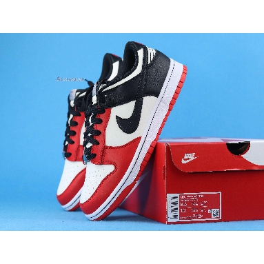 NBA x Nike Dunk Low EMB 75th Anniversary - Bulls DD3363-100 Sail/Black/Black/Chile Red Sneakers