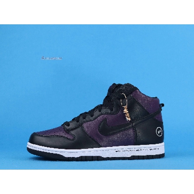 Fragment Design x Nike Dunk High Beijing DJ0382-600 Wine/Black/White Mens Womens Shoes