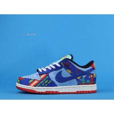 Nike Dunk Low Chinese New Year - Firecracker DD8477-446 Copa/Hyper Blue/Chile Red/Sail Mens Womens Shoes