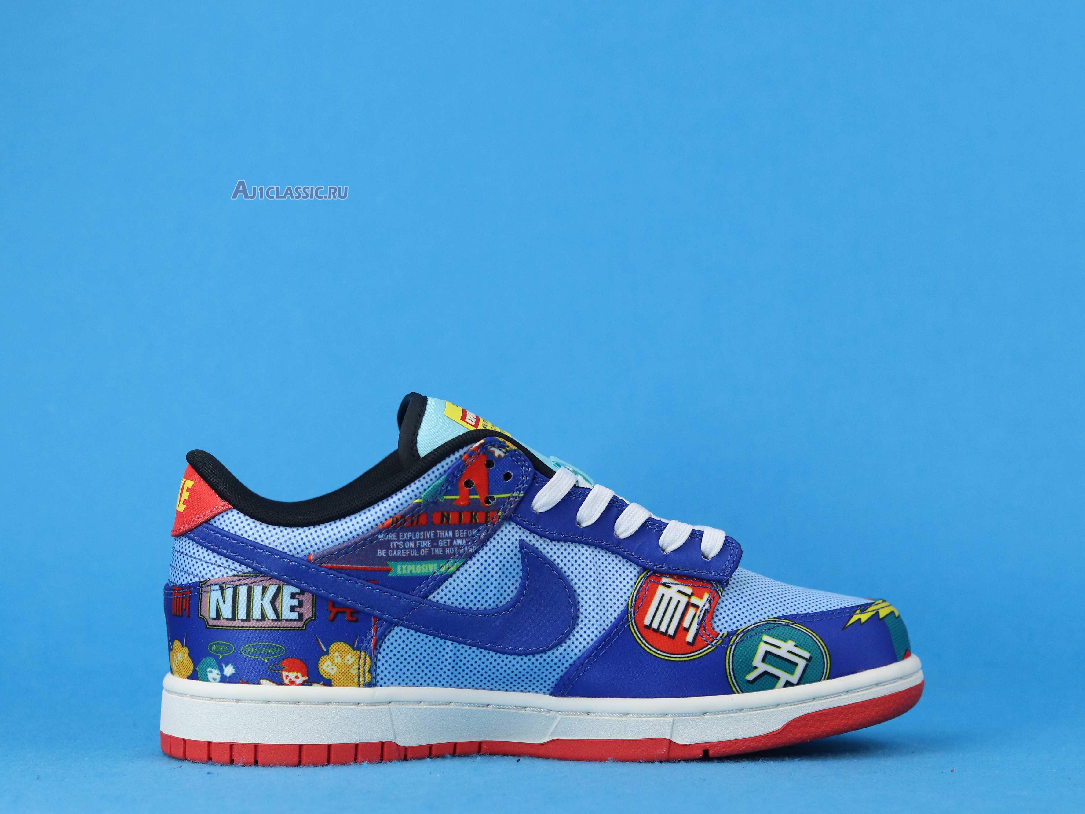 New Nike Dunk Low "Chinese New Year - Firecracker" DD8477-446 Shoes