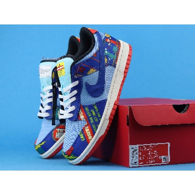 Nike Dunk Low Chinese New Year - Firecracker DD8477-446 Copa/Hyper Blue/Chile Red/Sail Mens Womens Shoes