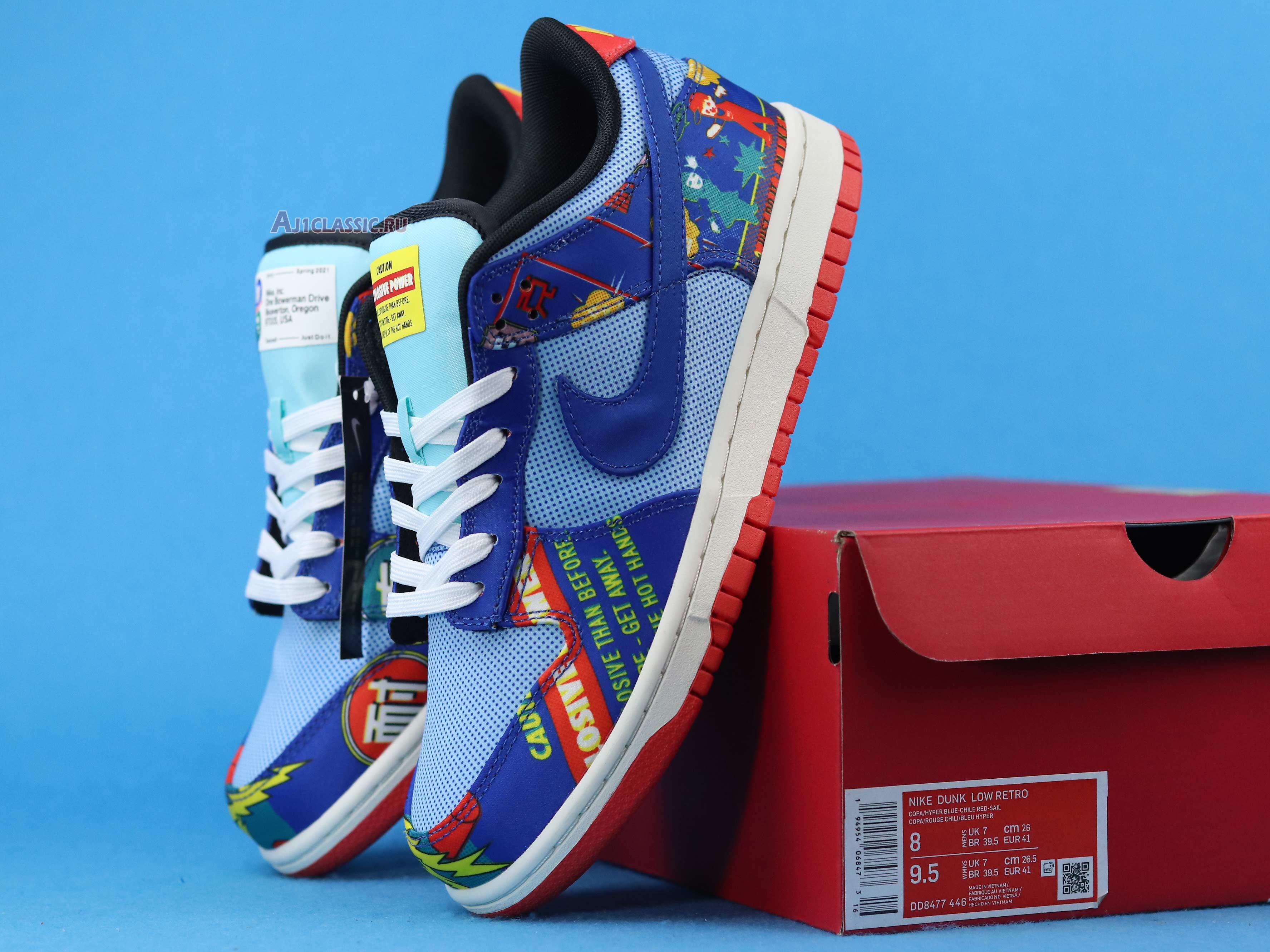 New Nike Dunk Low "Chinese New Year - Firecracker" DD8477-446 Shoes