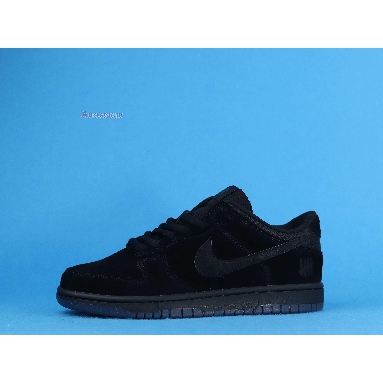 Undefeated x Nike Dunk Low Dunk vs AF1 DO9329-001 Black/Black/Black Mens Womens Shoes