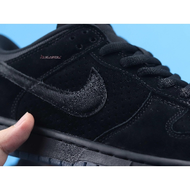 Undefeated x Nike Dunk Low Dunk vs AF1 DO9329-001 Black/Black/Black Mens Womens Shoes