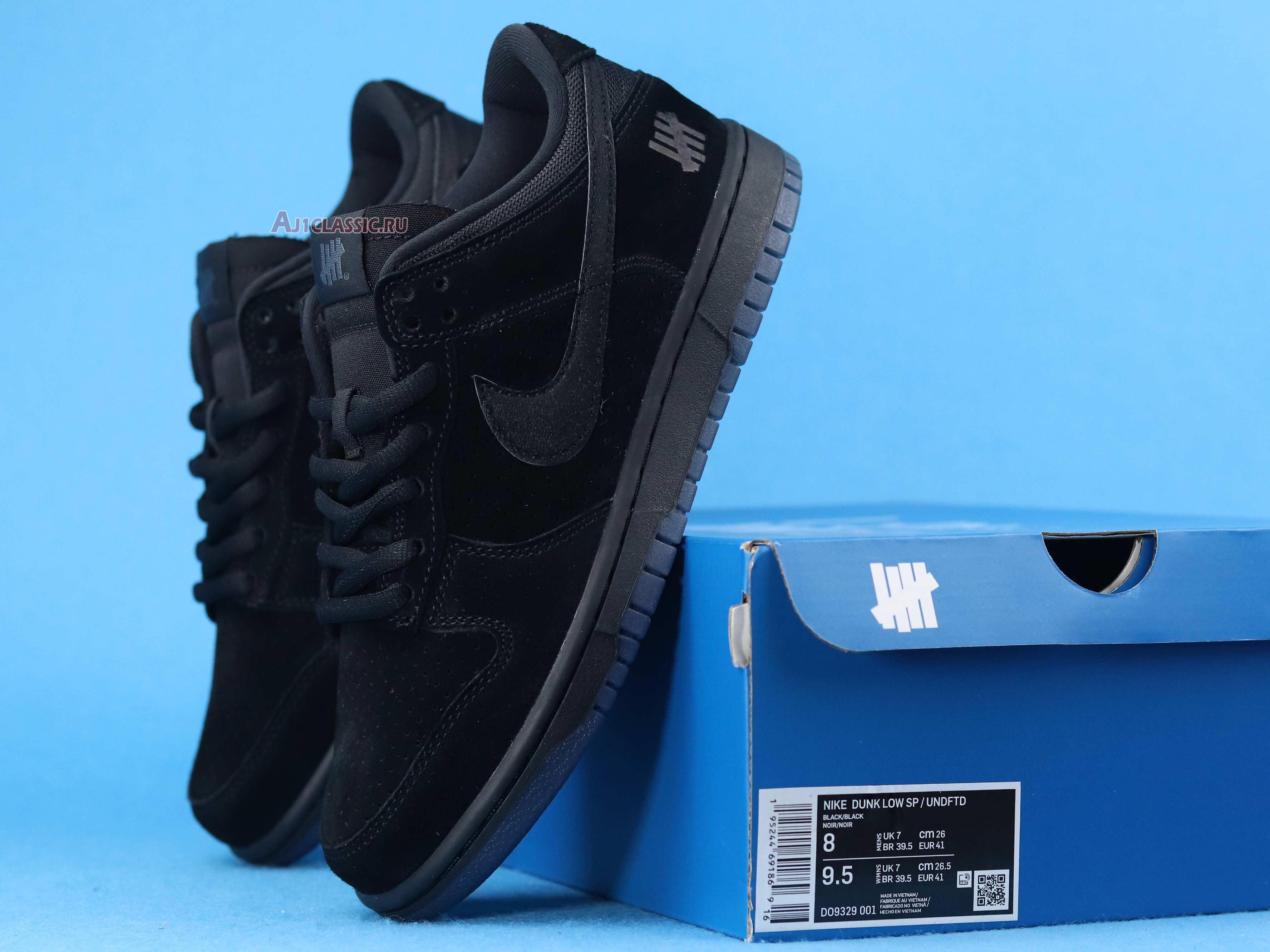 New Undefeated x Nike Dunk Low "Dunk vs AF1" DO9329-001 Shoes