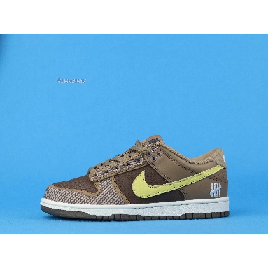 Undefeated x Nike Dunk Low SP Canteen DH3061-200 Canteen/Lemon Frost Mens Womens Shoes