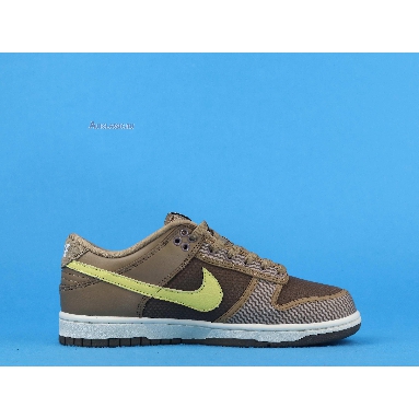 Undefeated x Nike Dunk Low SP Canteen DH3061-200 Canteen/Lemon Frost Mens Womens Shoes