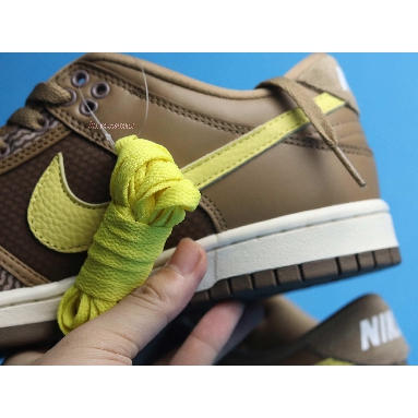 Undefeated x Nike Dunk Low SP Canteen DH3061-200 Canteen/Lemon Frost Mens Womens Shoes