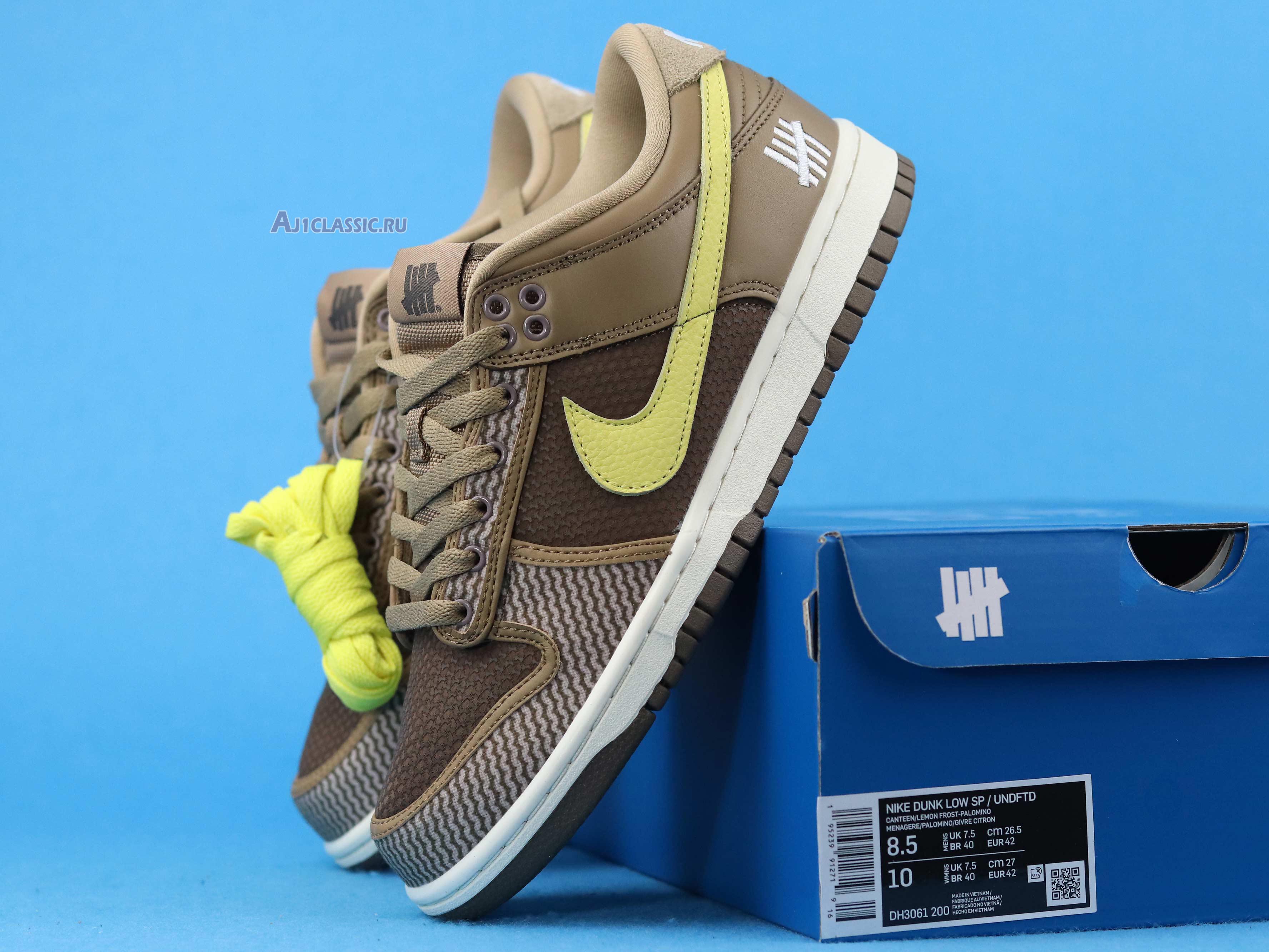 New Undefeated x Nike Dunk Low SP "Canteen" DH3061-200 Shoes