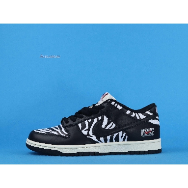 Quartersnacks x Nike Dunk Low SB Little Debbies Zebra Cakes DM3510-001 Black/White Mens Womens Shoes