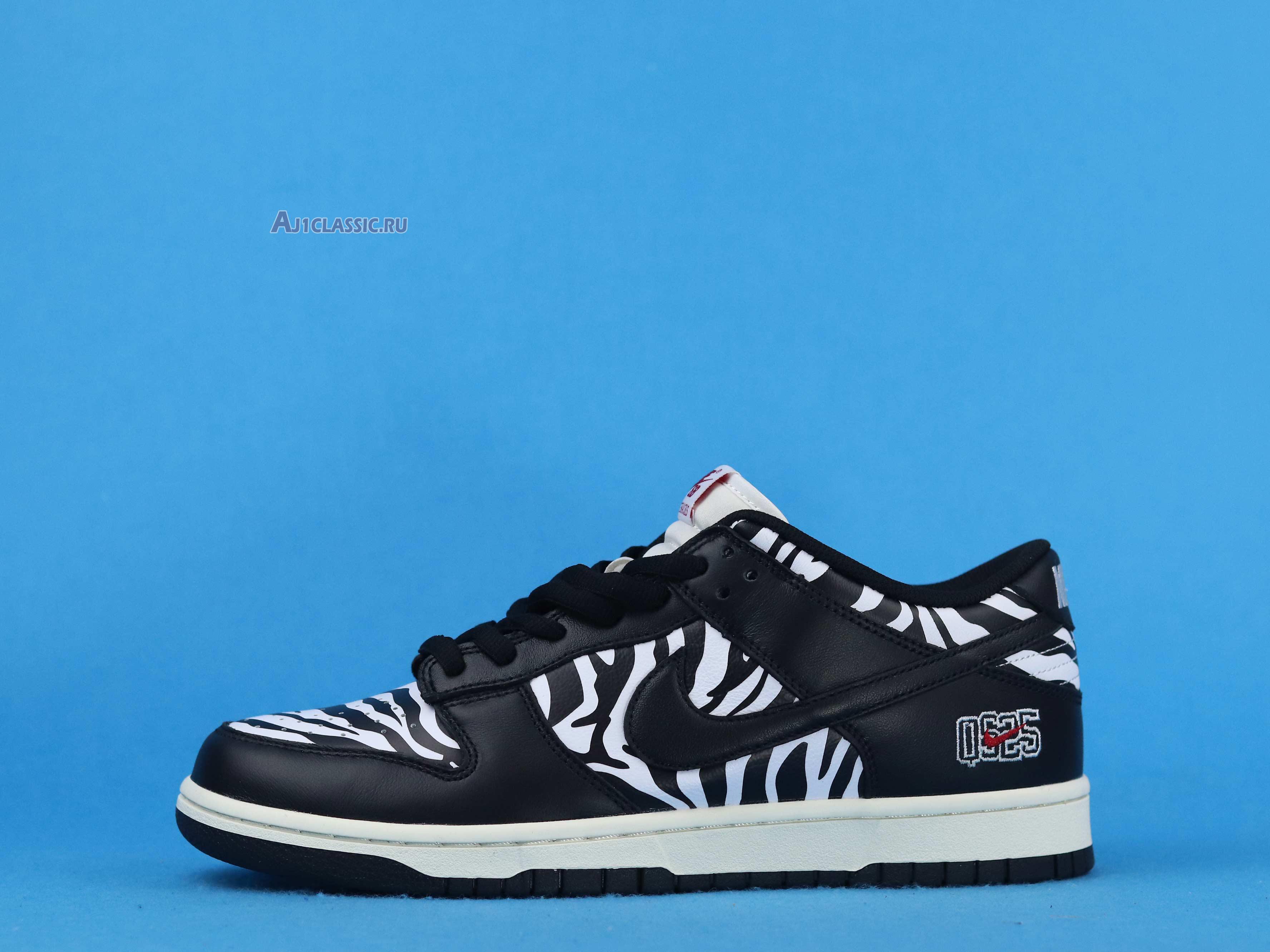 New Quartersnacks x Nike Dunk Low SB "Little Debbies Zebra Cakes" DM3510-001 Shoes