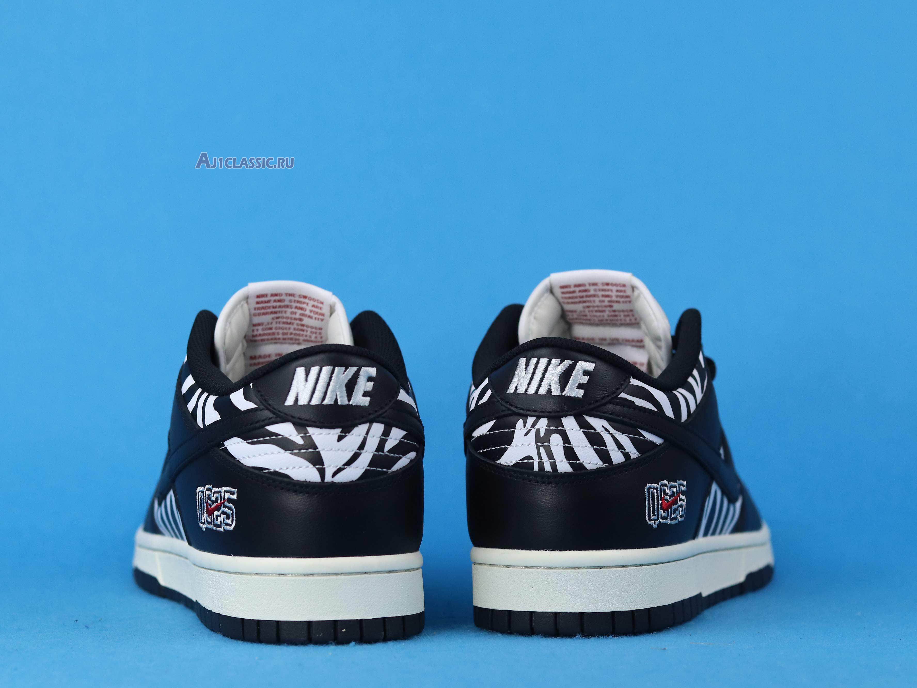 New Quartersnacks x Nike Dunk Low SB "Little Debbies Zebra Cakes" DM3510-001 Shoes