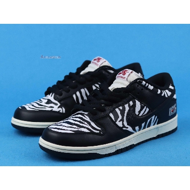 Quartersnacks x Nike Dunk Low SB Little Debbies Zebra Cakes DM3510-001 Black/White Mens Womens Shoes