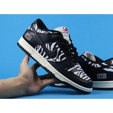 Quartersnacks x Nike Dunk Low SB Little Debbies Zebra Cakes DM3510-001 Black/White Sneakers