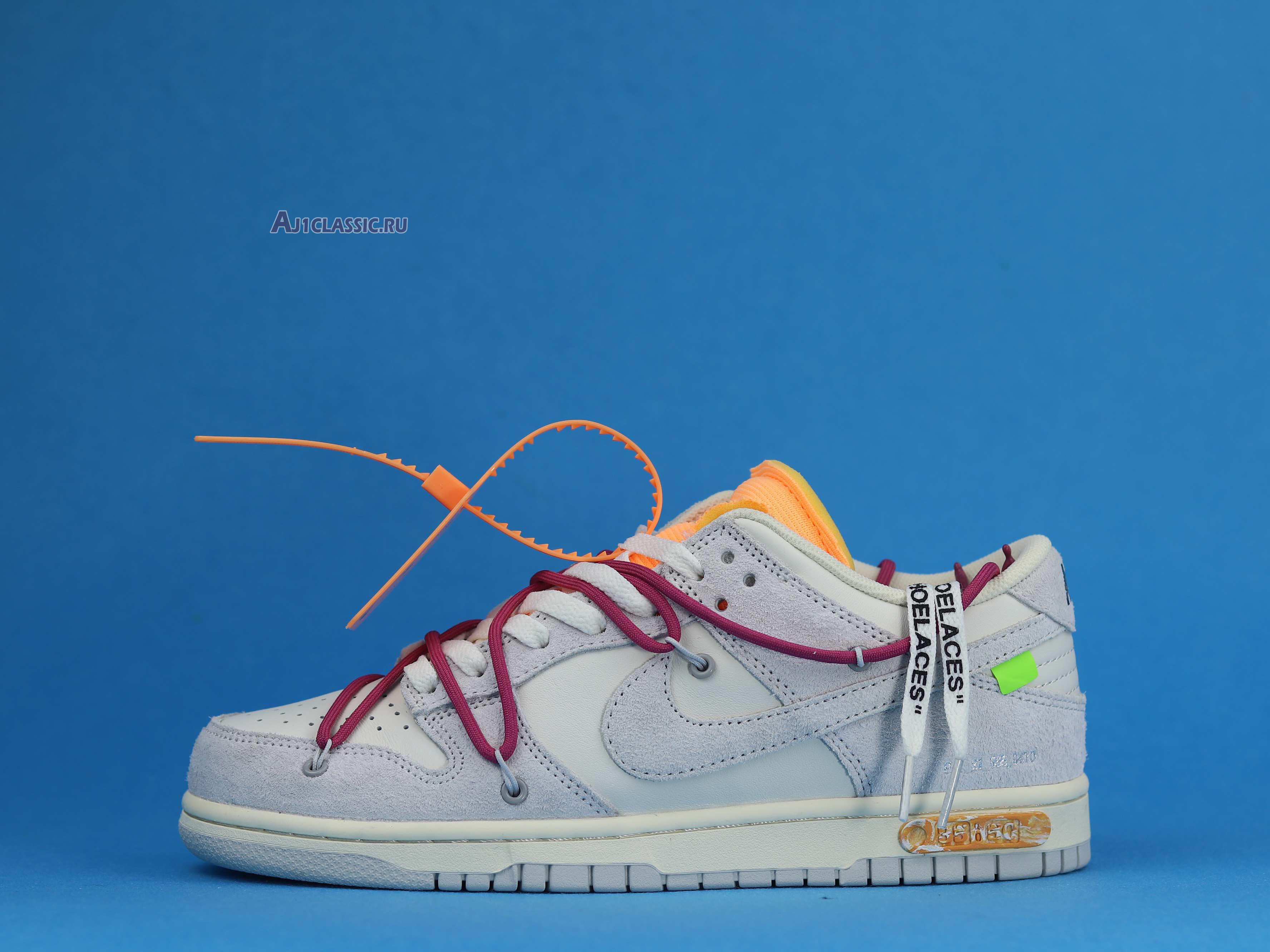 New Off-White x Nike Dunk Low "Lot 35 of 50" DJ0950-114 Shoes