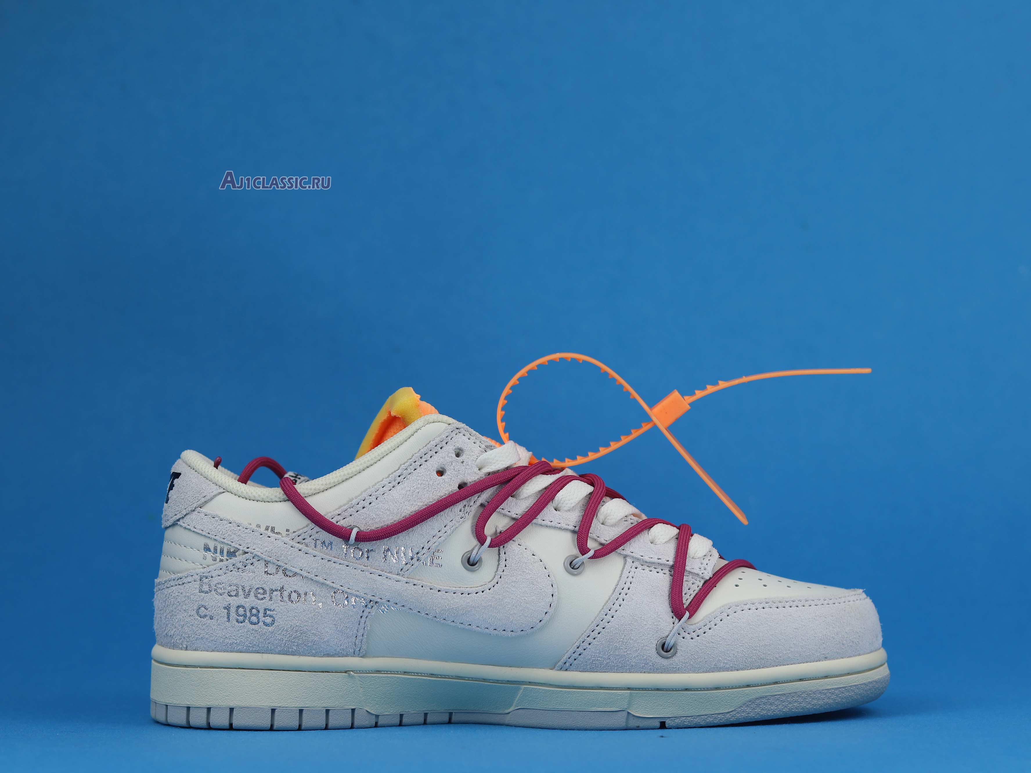 New Off-White x Nike Dunk Low "Lot 35 of 50" DJ0950-114 Shoes